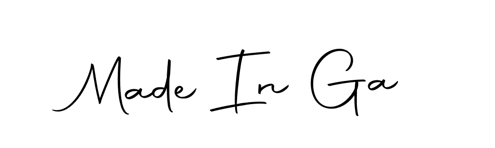 You can use this online signature creator to create a handwritten signature for the name Made In Ga. This is the best online autograph maker. Made In Ga signature style 10 images and pictures png