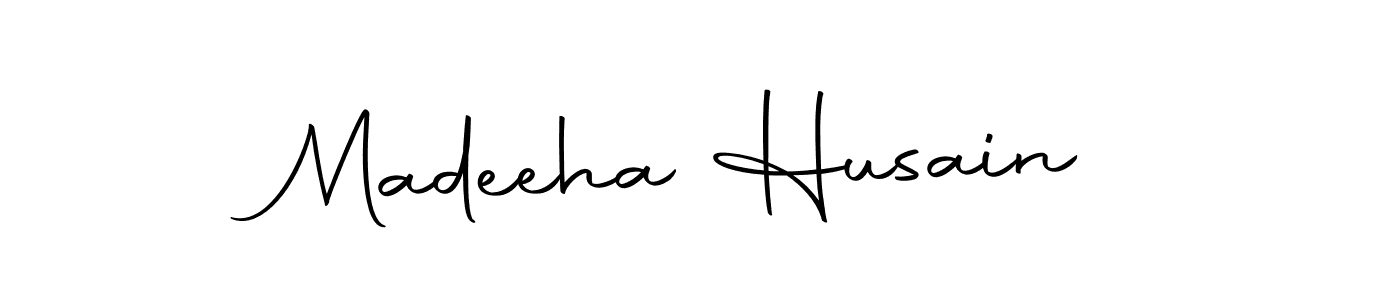 It looks lik you need a new signature style for name Madeeha Husain. Design unique handwritten (Autography-DOLnW) signature with our free signature maker in just a few clicks. Madeeha Husain signature style 10 images and pictures png