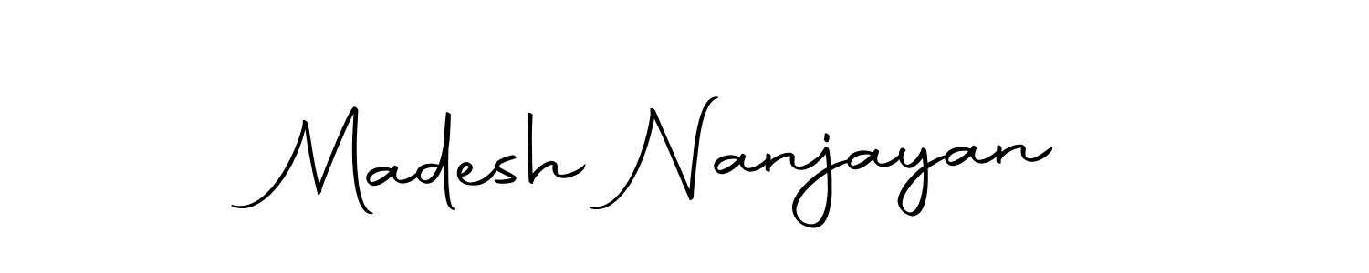 How to make Madesh Nanjayan signature? Autography-DOLnW is a professional autograph style. Create handwritten signature for Madesh Nanjayan name. Madesh Nanjayan signature style 10 images and pictures png