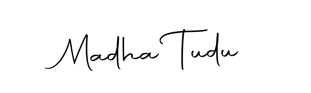 Make a beautiful signature design for name Madha Tudu. Use this online signature maker to create a handwritten signature for free. Madha Tudu signature style 10 images and pictures png