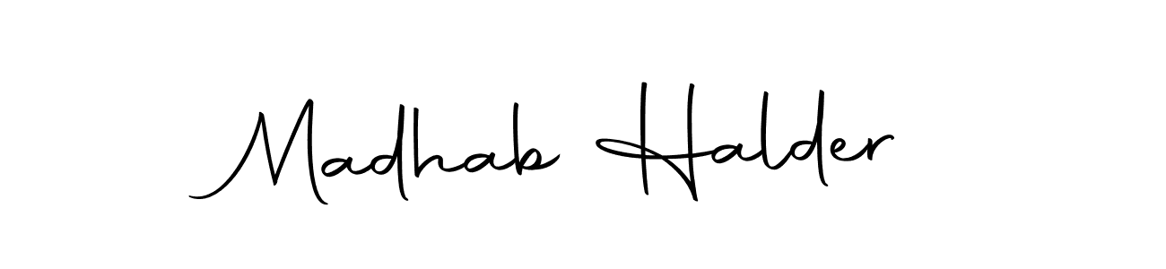 Similarly Autography-DOLnW is the best handwritten signature design. Signature creator online .You can use it as an online autograph creator for name Madhab Halder. Madhab Halder signature style 10 images and pictures png