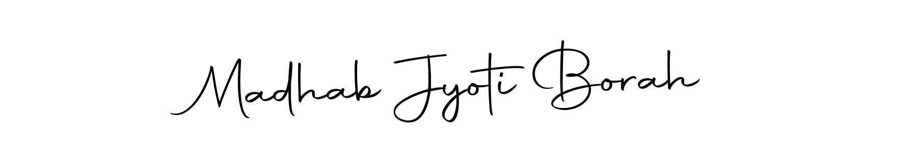 You can use this online signature creator to create a handwritten signature for the name Madhab Jyoti Borah. This is the best online autograph maker. Madhab Jyoti Borah signature style 10 images and pictures png