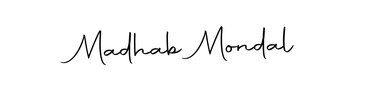 Madhab Mondal stylish signature style. Best Handwritten Sign (Autography-DOLnW) for my name. Handwritten Signature Collection Ideas for my name Madhab Mondal. Madhab Mondal signature style 10 images and pictures png