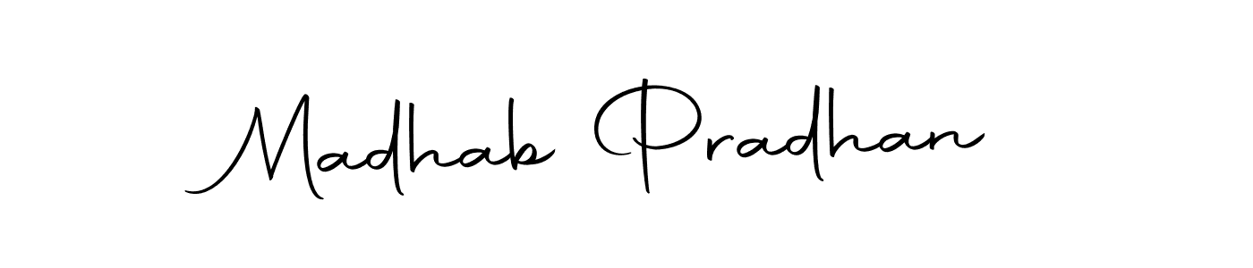 You should practise on your own different ways (Autography-DOLnW) to write your name (Madhab Pradhan) in signature. don't let someone else do it for you. Madhab Pradhan signature style 10 images and pictures png