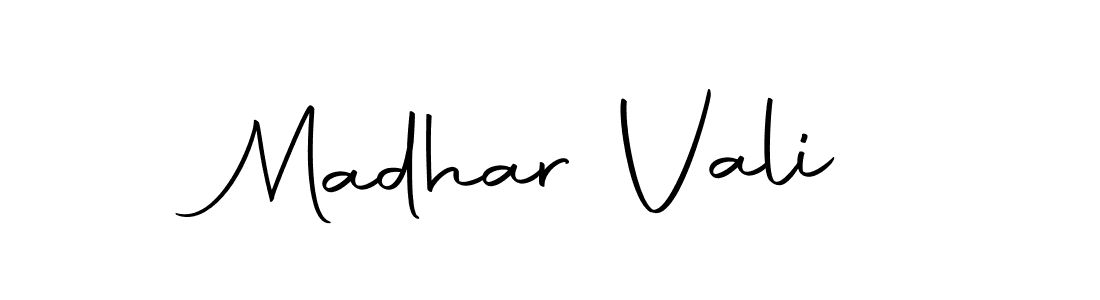 How to make Madhar Vali name signature. Use Autography-DOLnW style for creating short signs online. This is the latest handwritten sign. Madhar Vali signature style 10 images and pictures png
