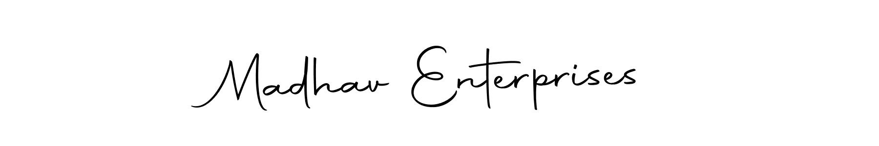Similarly Autography-DOLnW is the best handwritten signature design. Signature creator online .You can use it as an online autograph creator for name Madhav Enterprises. Madhav Enterprises signature style 10 images and pictures png