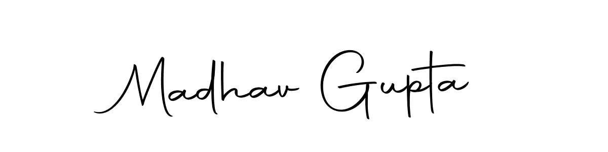 Madhav Gupta stylish signature style. Best Handwritten Sign (Autography-DOLnW) for my name. Handwritten Signature Collection Ideas for my name Madhav Gupta. Madhav Gupta signature style 10 images and pictures png