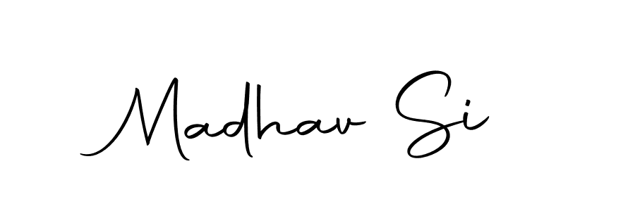 How to make Madhav Si signature? Autography-DOLnW is a professional autograph style. Create handwritten signature for Madhav Si name. Madhav Si signature style 10 images and pictures png