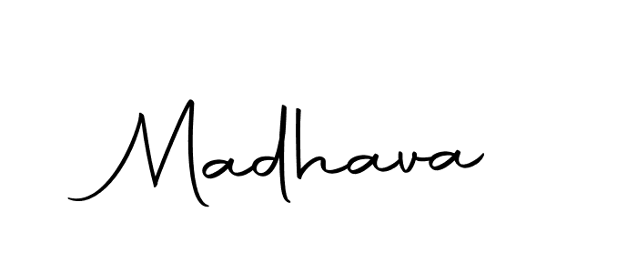 Madhava stylish signature style. Best Handwritten Sign (Autography-DOLnW) for my name. Handwritten Signature Collection Ideas for my name Madhava. Madhava signature style 10 images and pictures png
