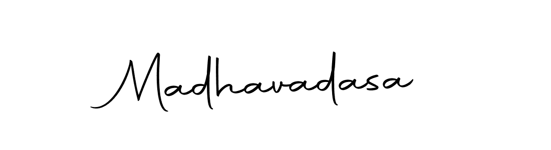 The best way (Autography-DOLnW) to make a short signature is to pick only two or three words in your name. The name Madhavadasa include a total of six letters. For converting this name. Madhavadasa signature style 10 images and pictures png