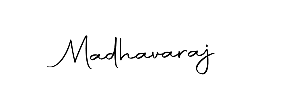 Design your own signature with our free online signature maker. With this signature software, you can create a handwritten (Autography-DOLnW) signature for name Madhavaraj. Madhavaraj signature style 10 images and pictures png