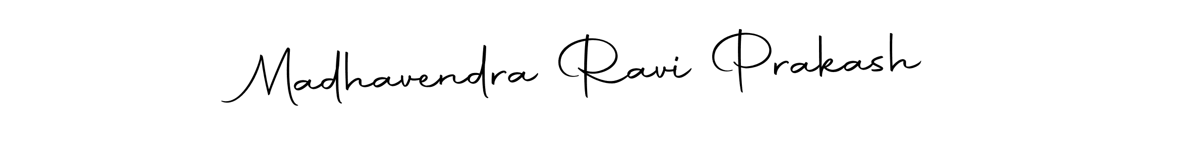 Make a beautiful signature design for name Madhavendra Ravi Prakash. Use this online signature maker to create a handwritten signature for free. Madhavendra Ravi Prakash signature style 10 images and pictures png
