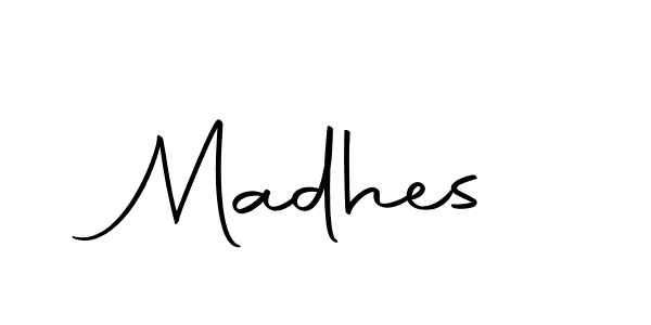 Create a beautiful signature design for name Madhes. With this signature (Autography-DOLnW) fonts, you can make a handwritten signature for free. Madhes signature style 10 images and pictures png