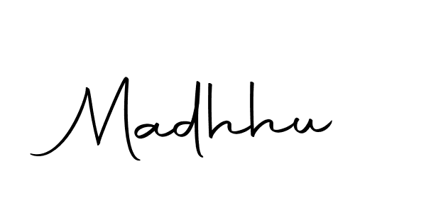 You should practise on your own different ways (Autography-DOLnW) to write your name (Madhhu) in signature. don't let someone else do it for you. Madhhu signature style 10 images and pictures png