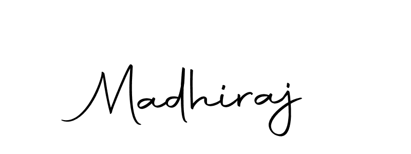 Create a beautiful signature design for name Madhiraj. With this signature (Autography-DOLnW) fonts, you can make a handwritten signature for free. Madhiraj signature style 10 images and pictures png