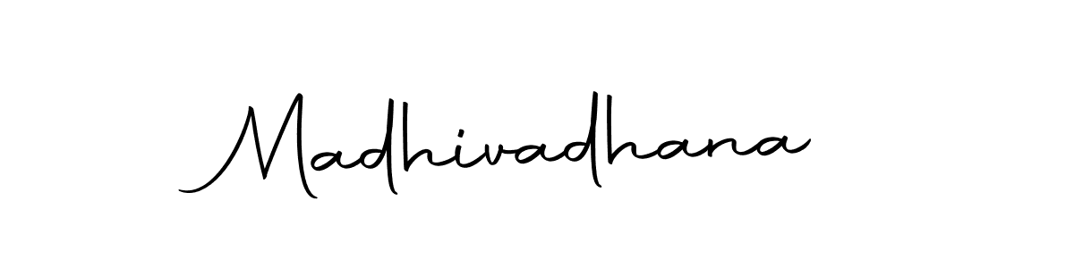 How to make Madhivadhana name signature. Use Autography-DOLnW style for creating short signs online. This is the latest handwritten sign. Madhivadhana signature style 10 images and pictures png
