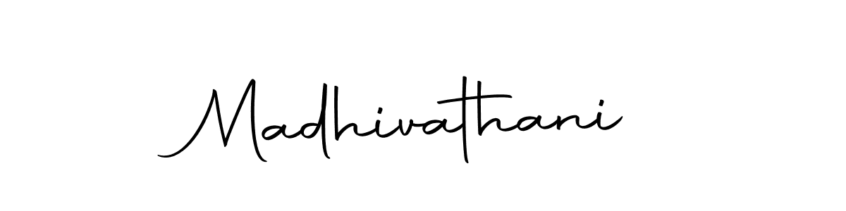 Make a beautiful signature design for name Madhivathani. Use this online signature maker to create a handwritten signature for free. Madhivathani signature style 10 images and pictures png