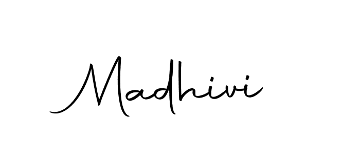 Also we have Madhivi name is the best signature style. Create professional handwritten signature collection using Autography-DOLnW autograph style. Madhivi signature style 10 images and pictures png