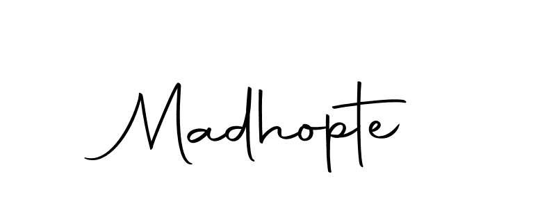 How to make Madhopte name signature. Use Autography-DOLnW style for creating short signs online. This is the latest handwritten sign. Madhopte signature style 10 images and pictures png