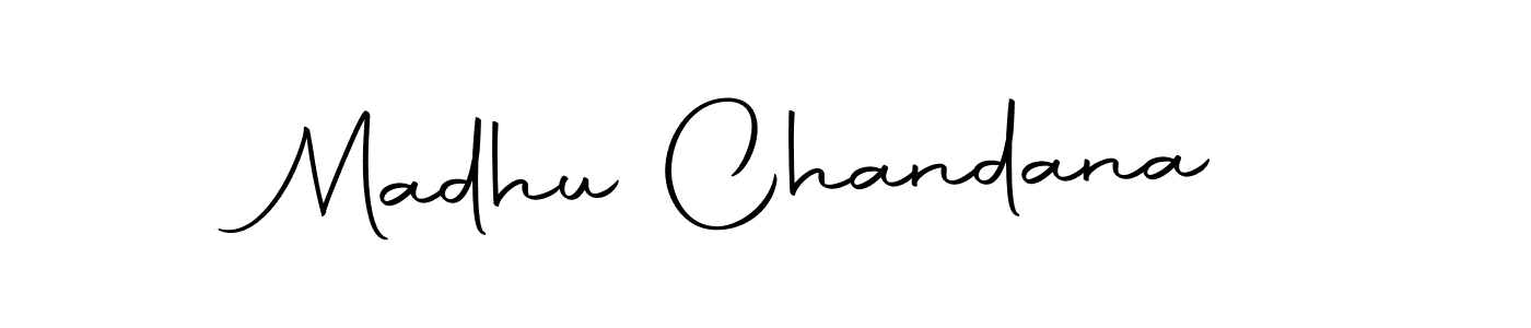 Also we have Madhu Chandana name is the best signature style. Create professional handwritten signature collection using Autography-DOLnW autograph style. Madhu Chandana signature style 10 images and pictures png