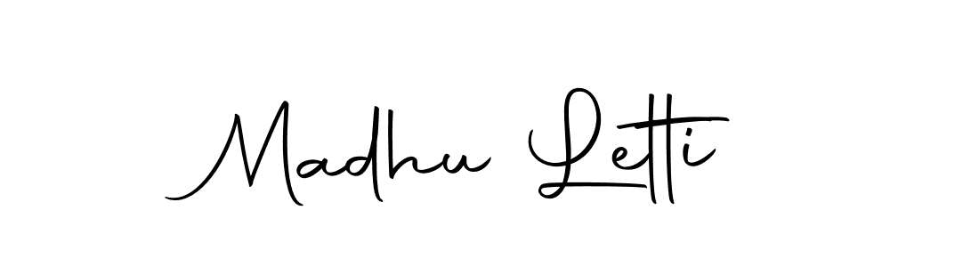 if you are searching for the best signature style for your name Madhu Letti. so please give up your signature search. here we have designed multiple signature styles  using Autography-DOLnW. Madhu Letti signature style 10 images and pictures png