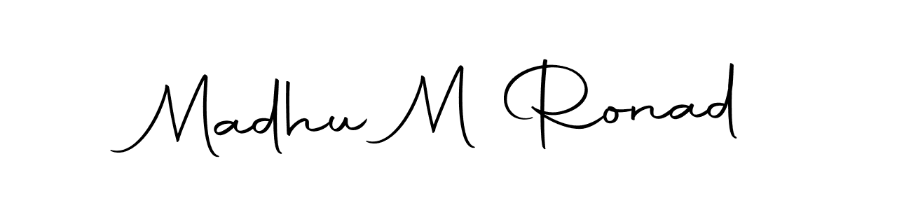 This is the best signature style for the Madhu M Ronad name. Also you like these signature font (Autography-DOLnW). Mix name signature. Madhu M Ronad signature style 10 images and pictures png