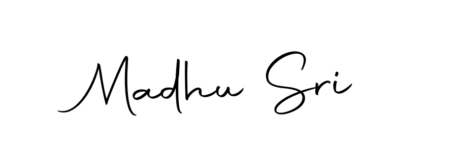How to make Madhu Sri name signature. Use Autography-DOLnW style for creating short signs online. This is the latest handwritten sign. Madhu Sri signature style 10 images and pictures png
