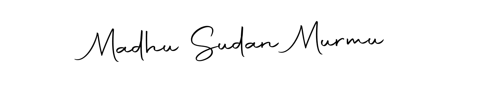 if you are searching for the best signature style for your name Madhu Sudan Murmu. so please give up your signature search. here we have designed multiple signature styles  using Autography-DOLnW. Madhu Sudan Murmu signature style 10 images and pictures png