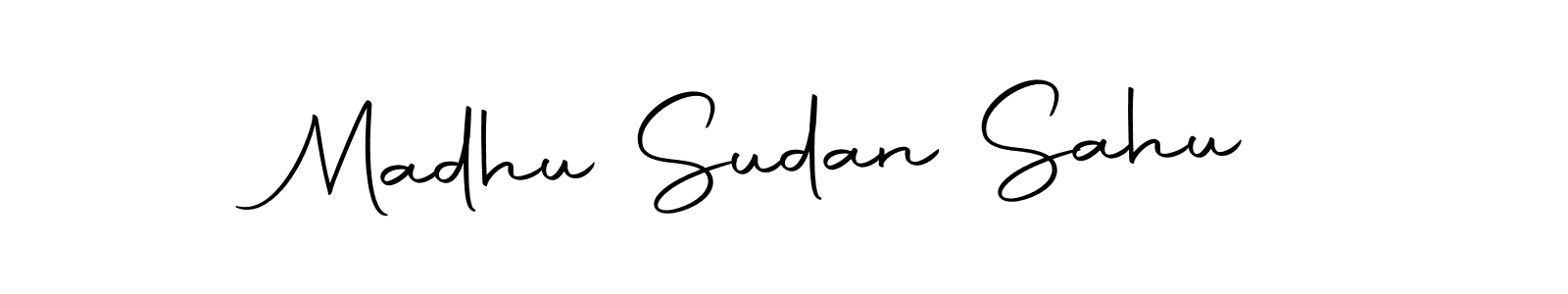 Use a signature maker to create a handwritten signature online. With this signature software, you can design (Autography-DOLnW) your own signature for name Madhu Sudan Sahu. Madhu Sudan Sahu signature style 10 images and pictures png