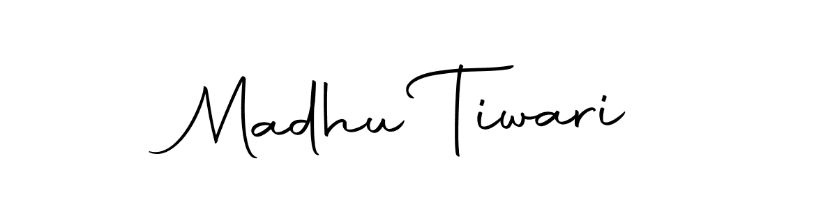 Also we have Madhu Tiwari name is the best signature style. Create professional handwritten signature collection using Autography-DOLnW autograph style. Madhu Tiwari signature style 10 images and pictures png