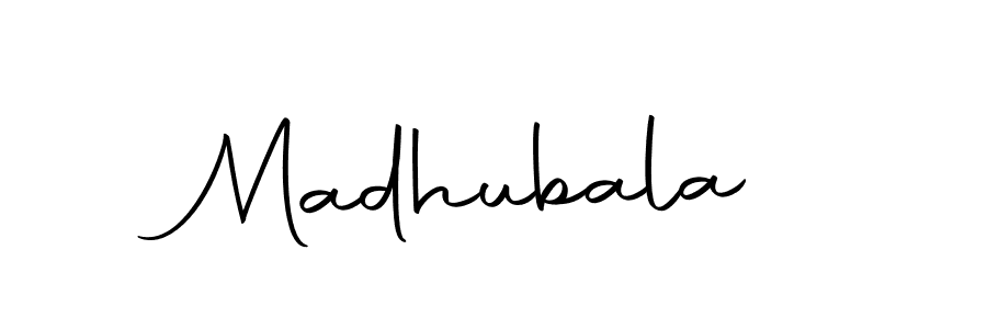 Create a beautiful signature design for name Madhubala. With this signature (Autography-DOLnW) fonts, you can make a handwritten signature for free. Madhubala signature style 10 images and pictures png