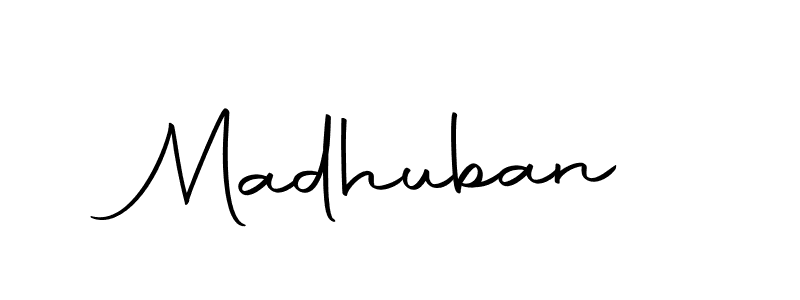 You should practise on your own different ways (Autography-DOLnW) to write your name (Madhuban) in signature. don't let someone else do it for you. Madhuban signature style 10 images and pictures png