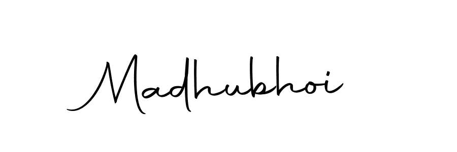 Make a beautiful signature design for name Madhubhoi. Use this online signature maker to create a handwritten signature for free. Madhubhoi signature style 10 images and pictures png