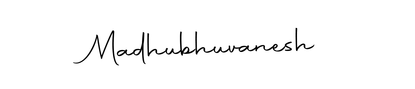 Use a signature maker to create a handwritten signature online. With this signature software, you can design (Autography-DOLnW) your own signature for name Madhubhuvanesh. Madhubhuvanesh signature style 10 images and pictures png