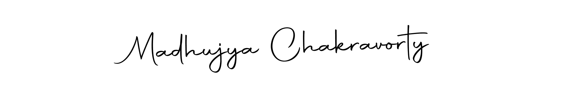 Here are the top 10 professional signature styles for the name Madhujya Chakravorty. These are the best autograph styles you can use for your name. Madhujya Chakravorty signature style 10 images and pictures png