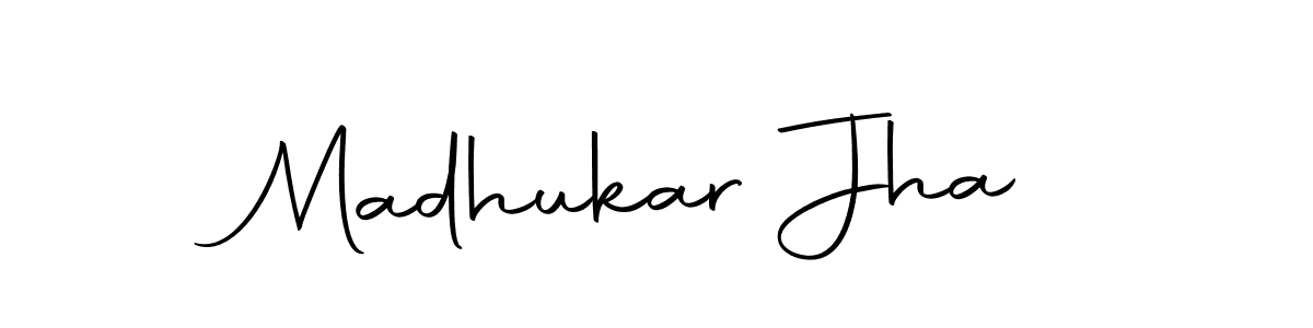 Here are the top 10 professional signature styles for the name Madhukar Jha. These are the best autograph styles you can use for your name. Madhukar Jha signature style 10 images and pictures png