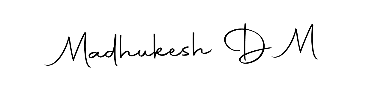 Create a beautiful signature design for name Madhukesh D M. With this signature (Autography-DOLnW) fonts, you can make a handwritten signature for free. Madhukesh D M signature style 10 images and pictures png