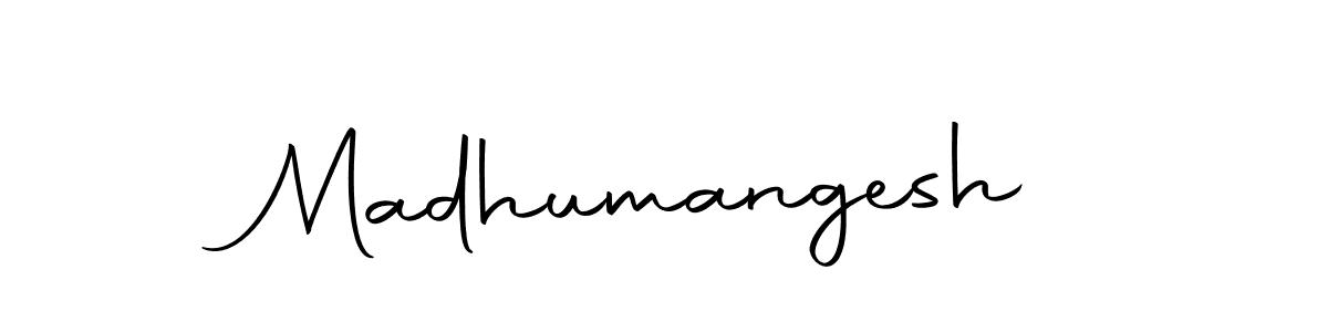 The best way (Autography-DOLnW) to make a short signature is to pick only two or three words in your name. The name Madhumangesh include a total of six letters. For converting this name. Madhumangesh signature style 10 images and pictures png