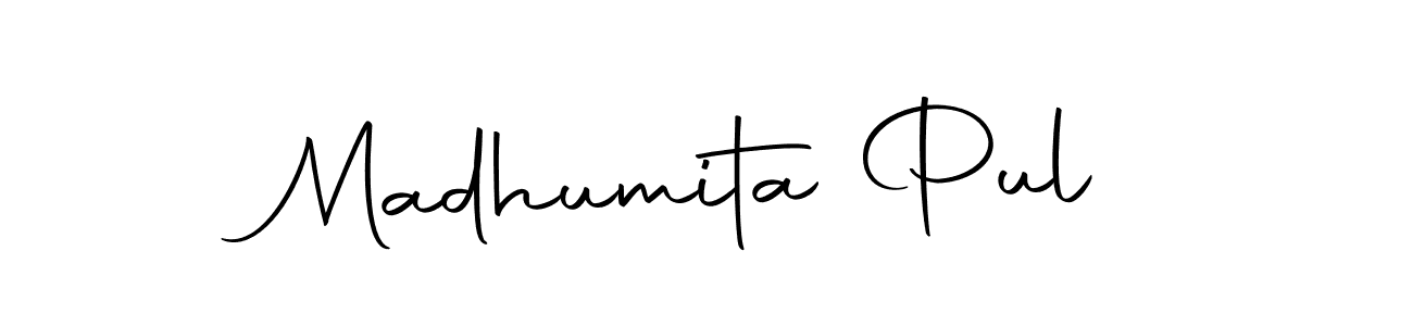 You can use this online signature creator to create a handwritten signature for the name Madhumita Pul. This is the best online autograph maker. Madhumita Pul signature style 10 images and pictures png