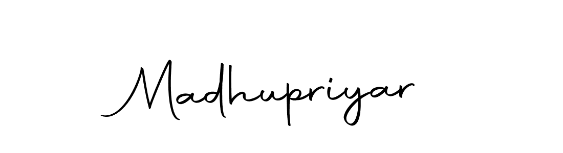 How to make Madhupriyar signature? Autography-DOLnW is a professional autograph style. Create handwritten signature for Madhupriyar name. Madhupriyar signature style 10 images and pictures png