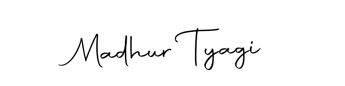 Also we have Madhur Tyagi name is the best signature style. Create professional handwritten signature collection using Autography-DOLnW autograph style. Madhur Tyagi signature style 10 images and pictures png