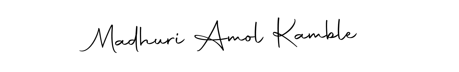 The best way (Autography-DOLnW) to make a short signature is to pick only two or three words in your name. The name Madhuri Amol Kamble include a total of six letters. For converting this name. Madhuri Amol Kamble signature style 10 images and pictures png