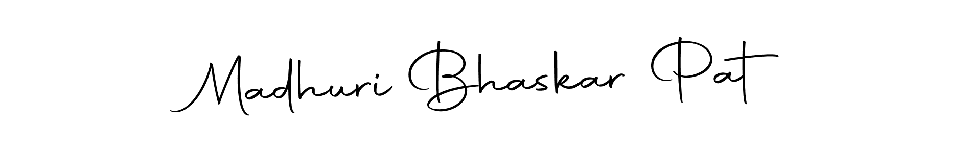 How to Draw Madhuri Bhaskar Pat signature style? Autography-DOLnW is a latest design signature styles for name Madhuri Bhaskar Pat. Madhuri Bhaskar Pat signature style 10 images and pictures png