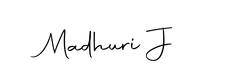 The best way (Autography-DOLnW) to make a short signature is to pick only two or three words in your name. The name Madhuri J include a total of six letters. For converting this name. Madhuri J signature style 10 images and pictures png