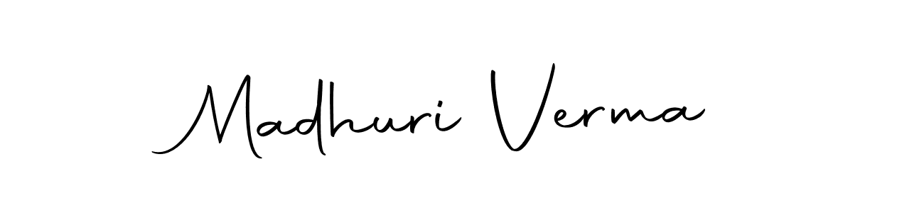 How to make Madhuri Verma signature? Autography-DOLnW is a professional autograph style. Create handwritten signature for Madhuri Verma name. Madhuri Verma signature style 10 images and pictures png