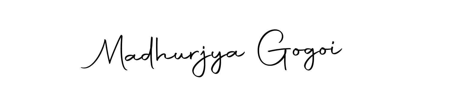 Make a beautiful signature design for name Madhurjya Gogoi. With this signature (Autography-DOLnW) style, you can create a handwritten signature for free. Madhurjya Gogoi signature style 10 images and pictures png
