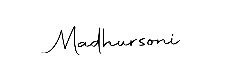 You can use this online signature creator to create a handwritten signature for the name Madhursoni. This is the best online autograph maker. Madhursoni signature style 10 images and pictures png