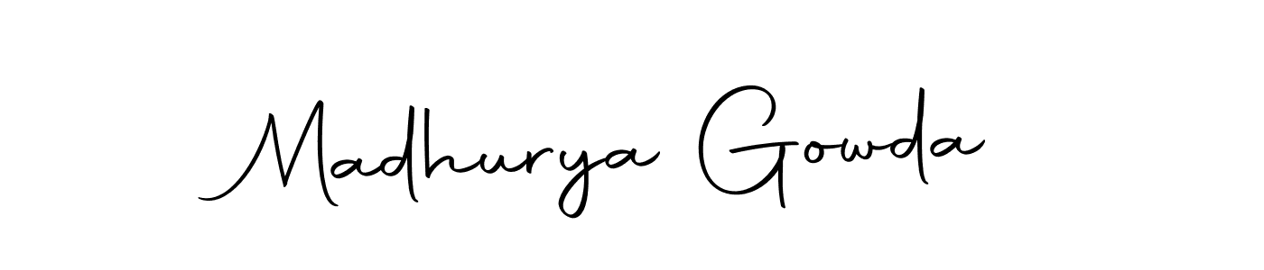 Make a beautiful signature design for name Madhurya Gowda. Use this online signature maker to create a handwritten signature for free. Madhurya Gowda signature style 10 images and pictures png