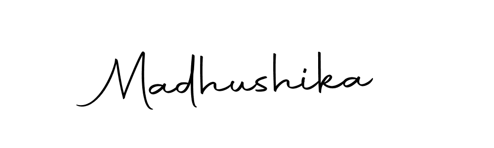 Make a beautiful signature design for name Madhushika. With this signature (Autography-DOLnW) style, you can create a handwritten signature for free. Madhushika signature style 10 images and pictures png