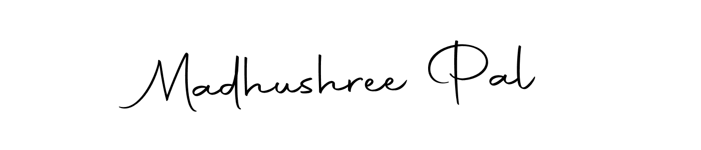 Create a beautiful signature design for name Madhushree Pal. With this signature (Autography-DOLnW) fonts, you can make a handwritten signature for free. Madhushree Pal signature style 10 images and pictures png
